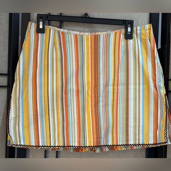 Golftini Size 4 Skort 70s Vibe Pockets Side Zip Stretch - Picture 1 of 6
